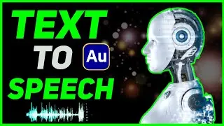 How To Make Text To Speech In Adobe Audition Tutorial (Step By Step)