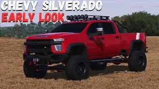 NEW MOD PREVIEW CHEVY SILVERADO FROM AGRO TONHO!! | Farming Simulator 22