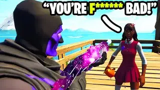 I played 1v1 realistics and met the most toxic 10 year old ever...
