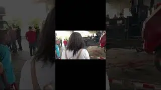 Sucedió hace un momento, terrible..