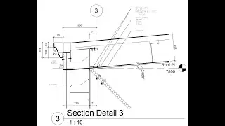 Industrial Building Revit Model 2: Beam System/Floor/Walls/Stairs