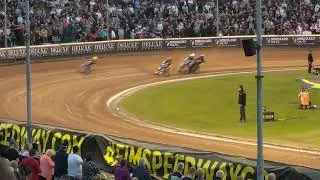 FIM SPEEDWAY GP Vojens 16/09/2023, ... massive crash in heat #5  from Lindgreen & Doyle