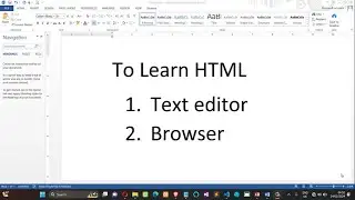 01 HTML Introduction