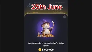 Hamster Kombat Daily Combo 24th June 2024 | Get your 5 million coins now