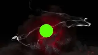 Skeleton hand intro without text | Green screen logo | Full HD