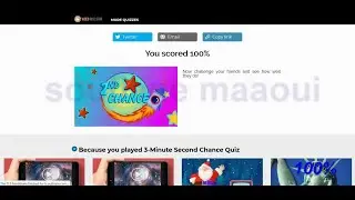 3Minute Second Chance Quiz 2020 Answers 100%