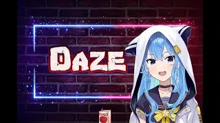 Hoshimachi Suisei canta Daze  - じん ft.メイリア from GARNiDELiA (sub. español cc )