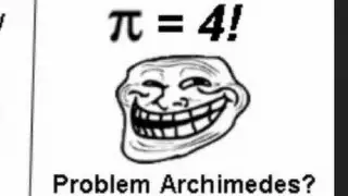 Pi equals 4??!! What is Troll Pi?