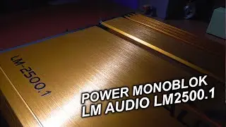 Unboxing Power Monoblok LM AUDIO LM 2500.1