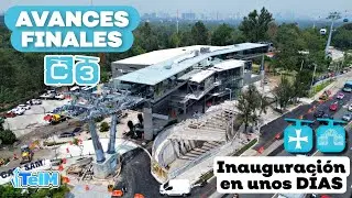 ¡AVANCES FINALES! del CABLEBUS en CHAPULTEPEC (Inauguración en Horas)