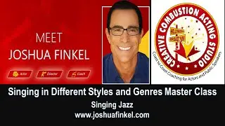 Joshua Finkel teaches the tools to singing Jazz in the Audition Room