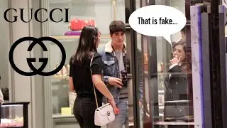 WEARING FAKE GUCCI AT A GUCCI STORE *GONE WRONG*