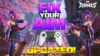 Marvel Rivals | BEST UPDATED controller settings to improve your AIM (BONUS) crosshair setting