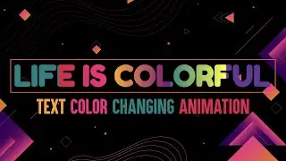 Color Changing Animation | CSS Animation Effects