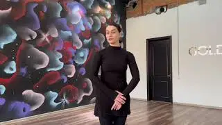 Lesson #1 of Adjarian Dance (GANDAGANA) Acharuli dance / Georgian dance / by @TamynaKamadadze