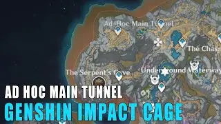 How to Open Ad Hoc Main Tunnel Cage The Chasm Genshin Impact