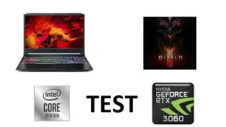 Acer Nitro 5 - Diablo 3 - RTX 3060 I7-10750H
