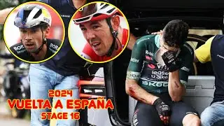 Roglič SUFFERS & Wout van Aert Goes DOWN