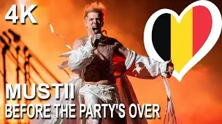 Eurovision 2024 (Semi-final 2) - Belgium 🇧🇪 - Mustii - Before the Party's Over [4K]