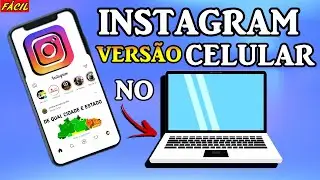 Como Usar Instagram no Computador Igual ao Celular Com Todas as Funções (sem baixar nada )