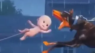 mobile game ads that eat babies