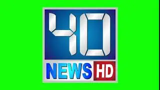 40 News Logo Free Green Screen
