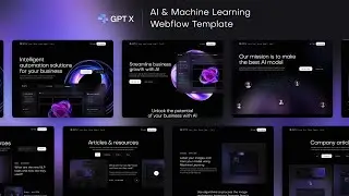 GPT X - AI & Machine Learning Webflow Template | BRIX Templates