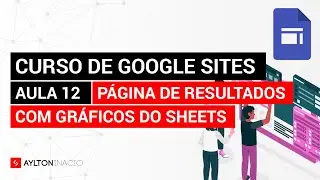 Colocando gráficos no Google Sites - Aula 12 do Curso de Google Sites