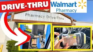 Walmart Pharmacy Drive Thru - Pickup prescription without leaving the car