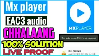 eac3 not supported mx player | Chhalaang | how to fix eac3 audio not supported in mx player