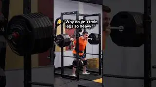 👨: “WHY DO YOU TRAIN LEGS SO HEAVY?” 👀