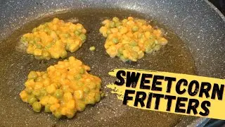 🌽Sweetcorn Fritters Recipe [GLUTEN FREE]