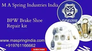 BPW Brake Shoe Replacement - Repair kit | Brake Shoe Production