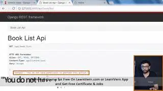 How to create list view API in Django? | Free On LearnVern