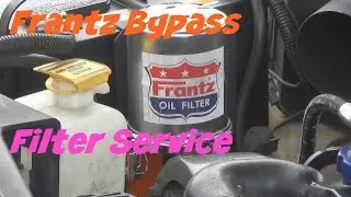 How to service the Frantz oil bypass filter