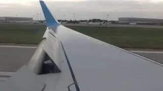 Approach and landing in Moscow, Vnukovo airport 2017
