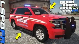 LSPDFR - NEW - Blaine County Fire Tahoe ( GTA 5 Mods)