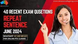 Repeat Sentence Practice PTE | PTE Repeat Sentence | PTE Speaking Latest | PTE Repeat Sentence Tips
