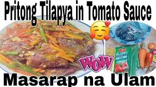 Fried Tilapya in Tomato Sauce/Jenkylie Vlog