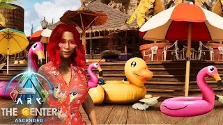 NOSSA CASA DE PRAIA ESTÁ COMPLETA!!! ARK: The Center 17