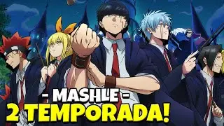 MASHLE 2 TEMPORADA DATA DE LANÇAMENTO! Mashle 2 temporada trailer