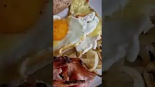 Breakfast cooked  #breakfastrecipes #newzealand #nz #breakfast #bacon #egg #sausage #yummy #food