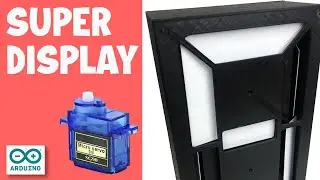 How to make: BIG DISPLAY - 7 Segment Servo Motor Driven By Arduino