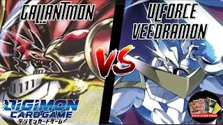 Gallantmon VS UlforceVeedramon | Digimon TCG Gameplay (BT12)
