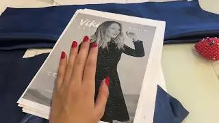 Учимся шить вместе! Платье Селеста по выкройке VikiSew. Часть 1