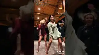 Cute girls nice dress upskirt tiktok dance - Subscribe for more