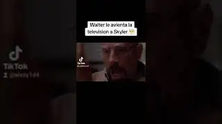 Walter le avienta la televisión a Skyler 😶‍🌫️