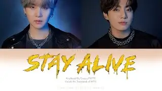 BTS Jungkook - Stay Alive - (Prod SUGA of BTS) CHAKHO OST Han/Rom/Eng Lyrics