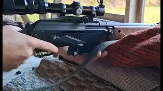 Shooting semi-auto hunting rifle Valmet Petra .308 Win.