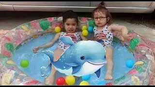 ZEYNEP VE ZÜMRANIN BAHÇEDE HAVUZ KEYFİ 🐳☀️🏊‍♀️#keşfet #anime #reels #video #viralvideo #vlog #videos